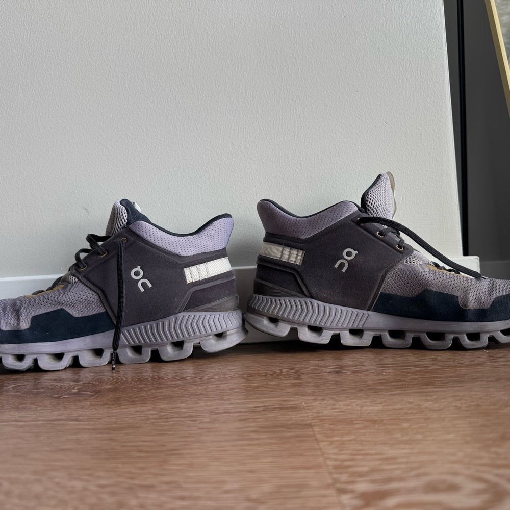 On Running Lavender & Navy Sneakers